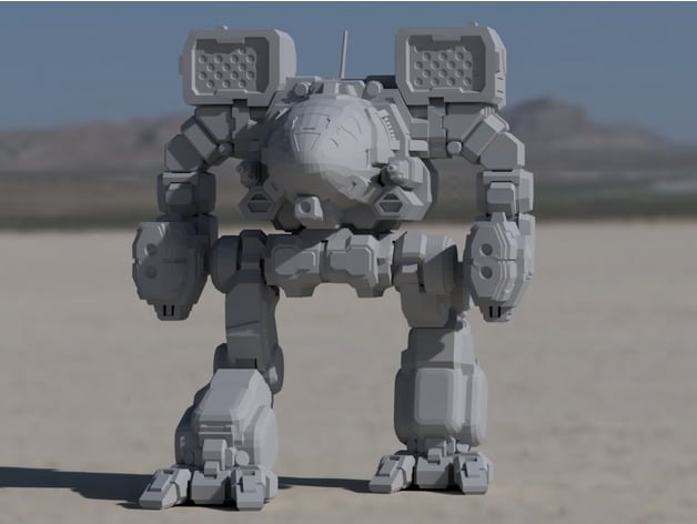 Image of Timberwolf Prime, AKA "Mad Cat" for Battletech