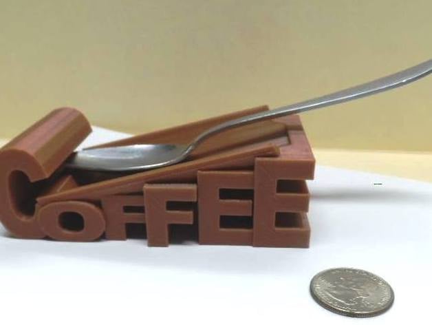 Coffee spoon rest