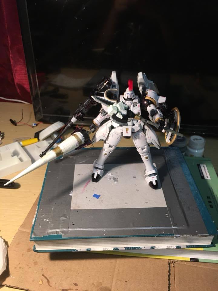 Gundam MG 1/100 tallgeese lance and axe