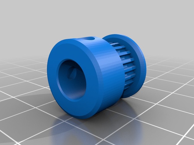 GT2 Pulley, 20T, Bore 8mm by 3DStyle - Thingiverse