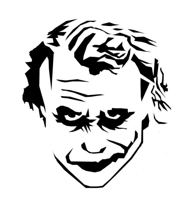 Joker Stencil