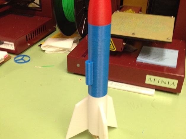 3D printable Model Rocket