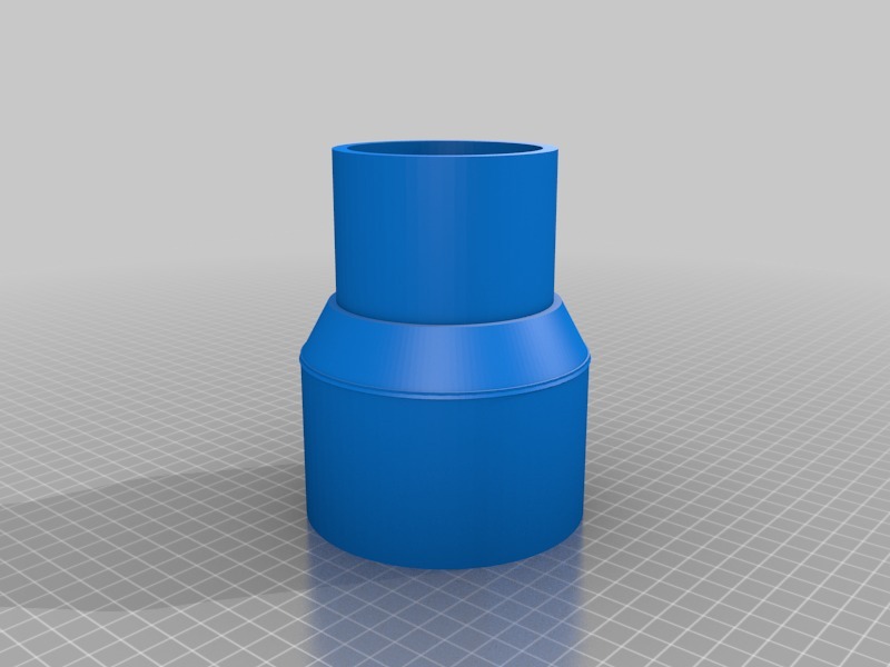 90mm to 65mm pipe converter adapter