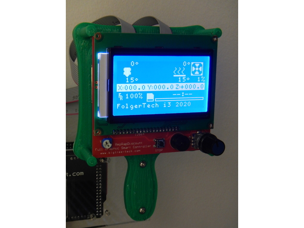 Mount for Full Graphic LCD Controller