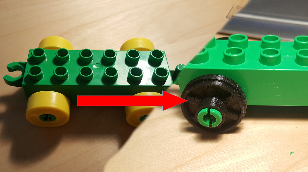 Lego Duplo Railway Wheel