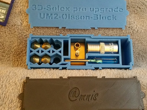 UM2 3Dsolex ProUpgrade (Olsson block Storage- or Gift-Box)
