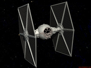 Tie Fighter (High Detail) 3D model