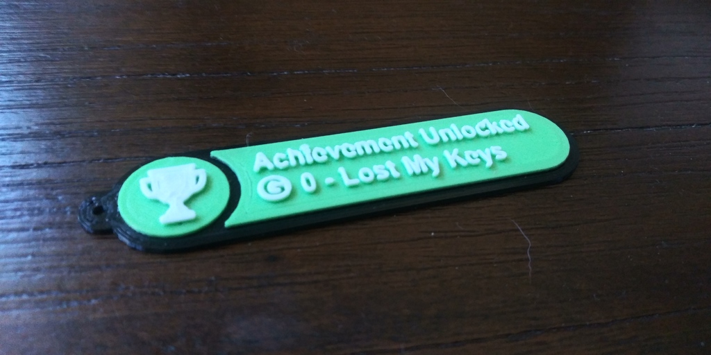Xbox Achievement Key Chain