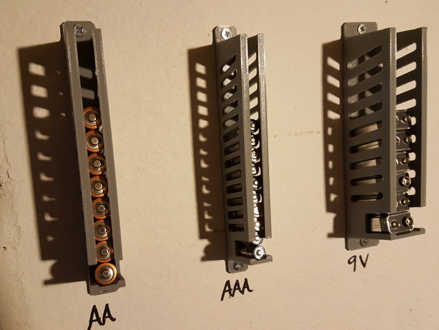 Battery Holder for AAA, AA, C, D, 9V, CR123