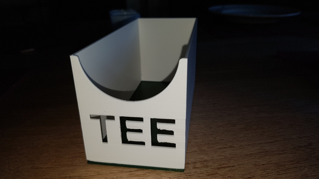 Box for Tea Bags / Teebeutel