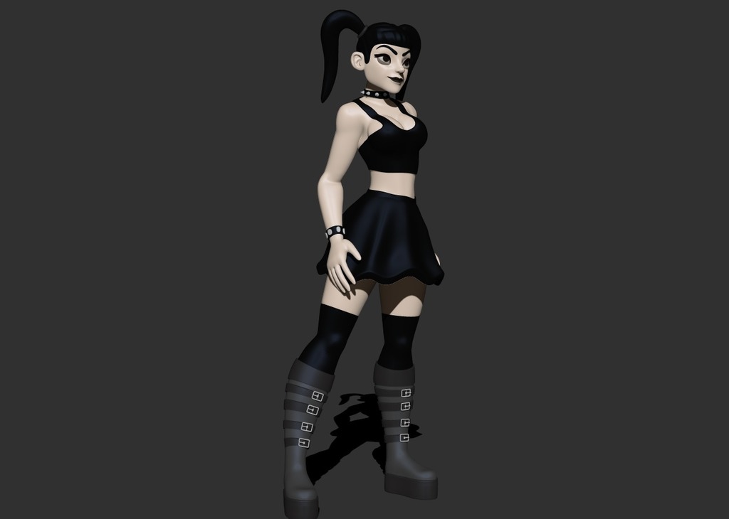 Stylized Goth Girl