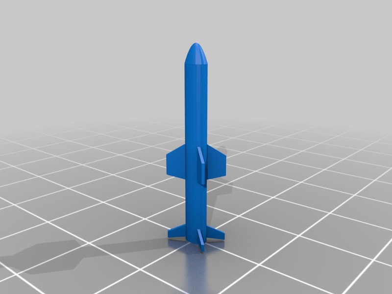 Copy of 1/144 scale AGM-84 Harpoon Anti-ship Missile