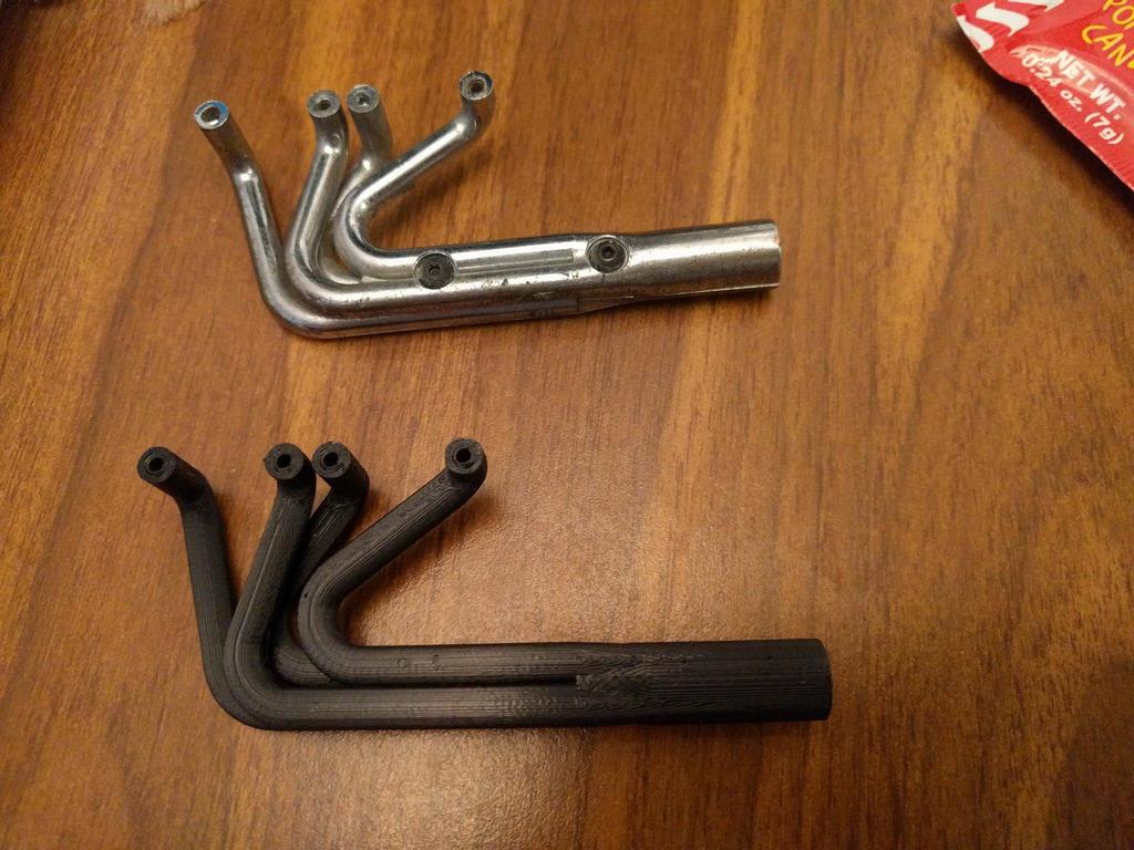 Exhaust Headers - Small-Block Chevy 1:10 Scale
