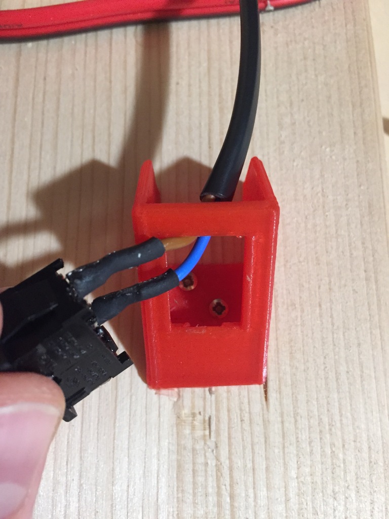 on/off switch mount
