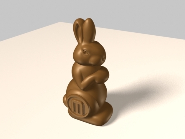 Chocolate MakerBot Bunny