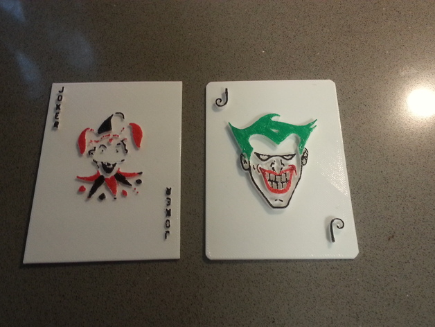 Joker Playing Card Prop Batman