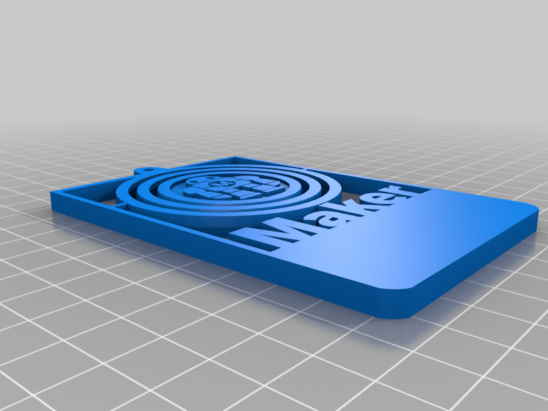 Maker Customizable Badge w/ Gimbal