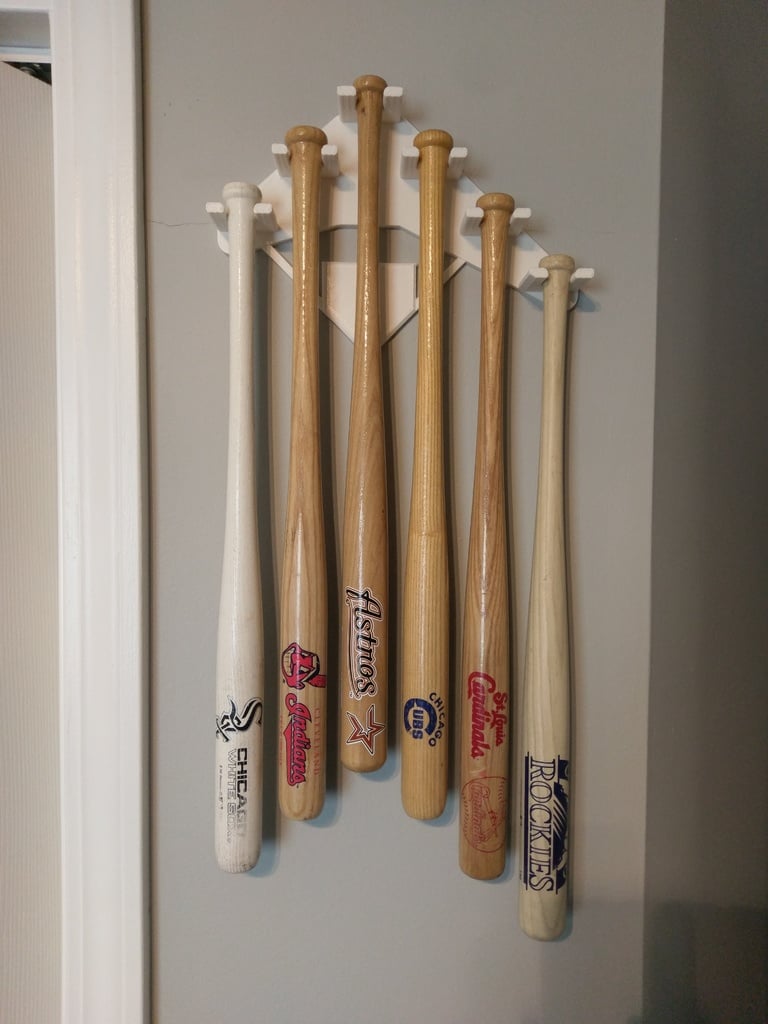 Mini Baseball Bat Hanger (Decoration)