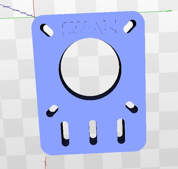MakerBeam - Stepper motor holder
