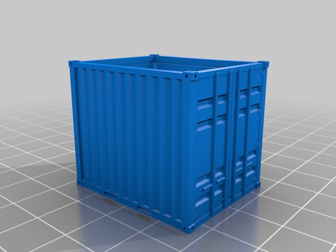 HO Scale China Railway TBJ10 Container
