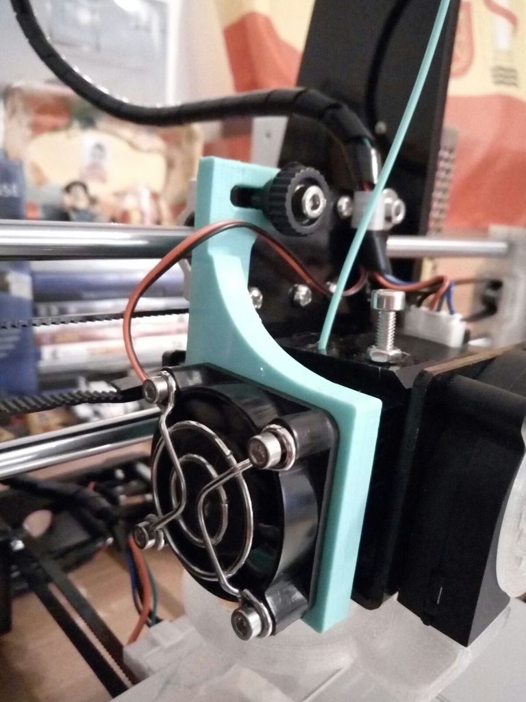 Anet A8 Extruder Fan Remover