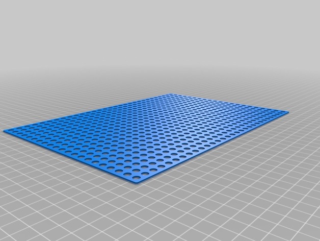 Minutebot-like Parametric Lego Technic Plate