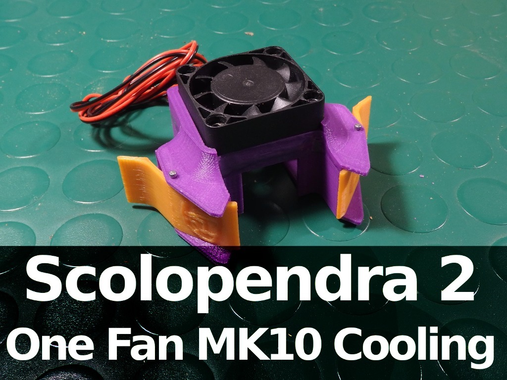 Scolopendra 2 One Fan MK10 Cooling System