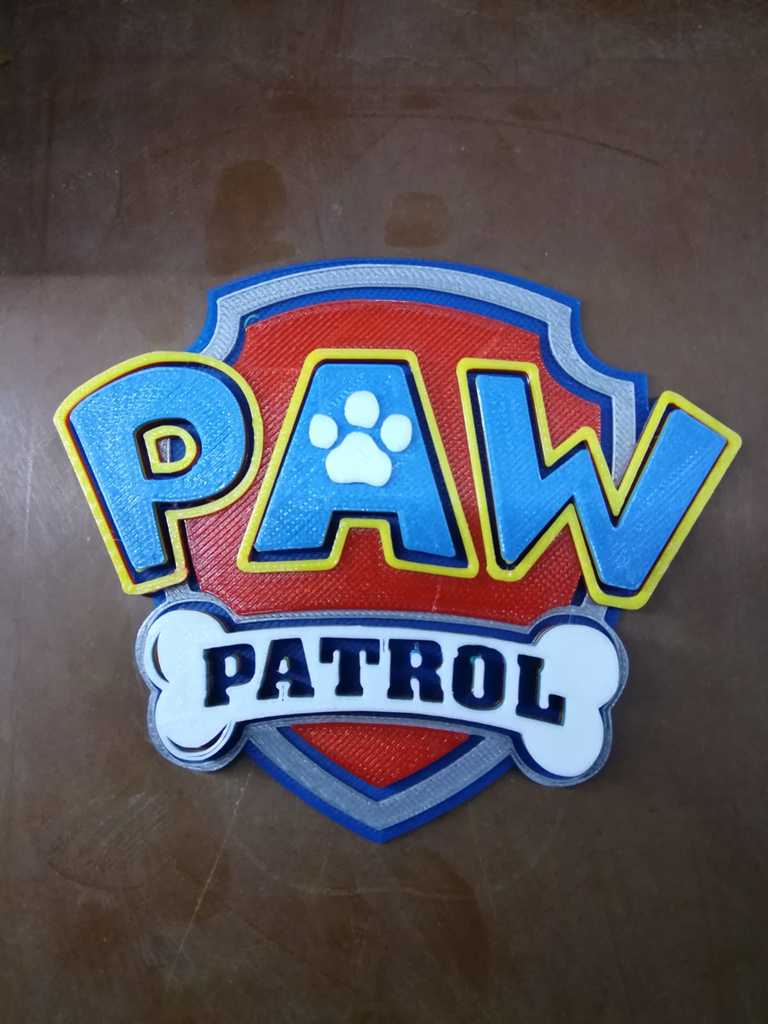 Paw Patrol Badges - Chase- Sky - Everest - Rocky - Marshall