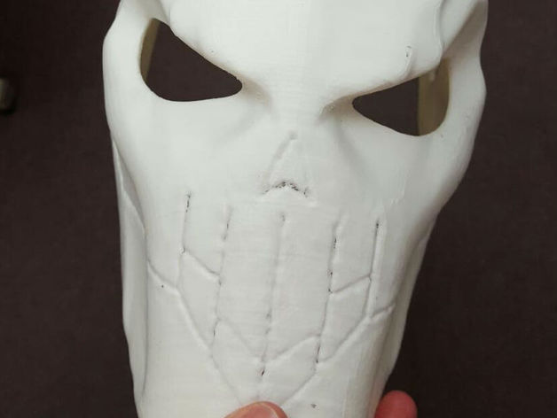 Deathstroke Skull Mask w/ Meshmixer Support