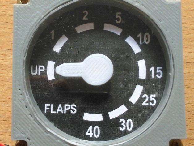 Boeing 737 Flaps gauge 