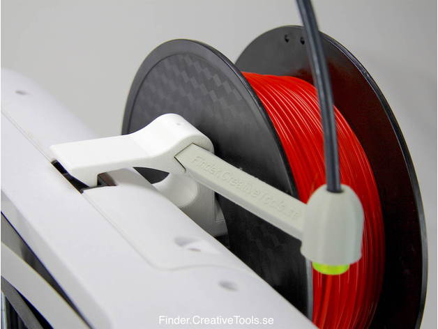 External spool holder for FlashForge Finder & Inventor II 3D printer