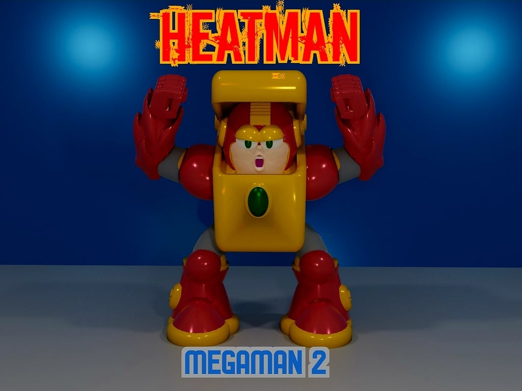 HEAT MAN from MEGAMAN2