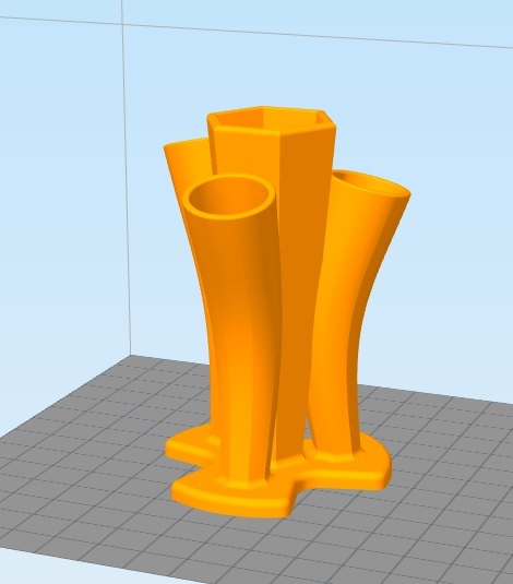 hex vase