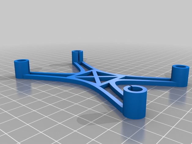 My Customized Hyperbolic Micro Brushed Quadcopter Frame