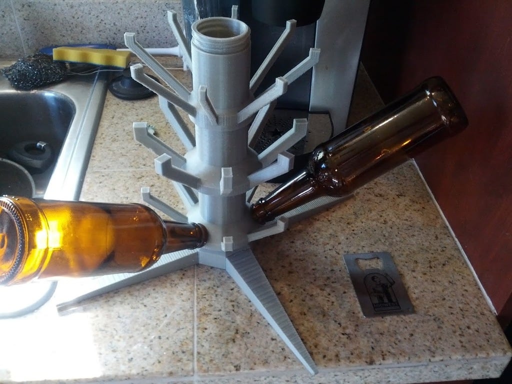 Bottle drying rack