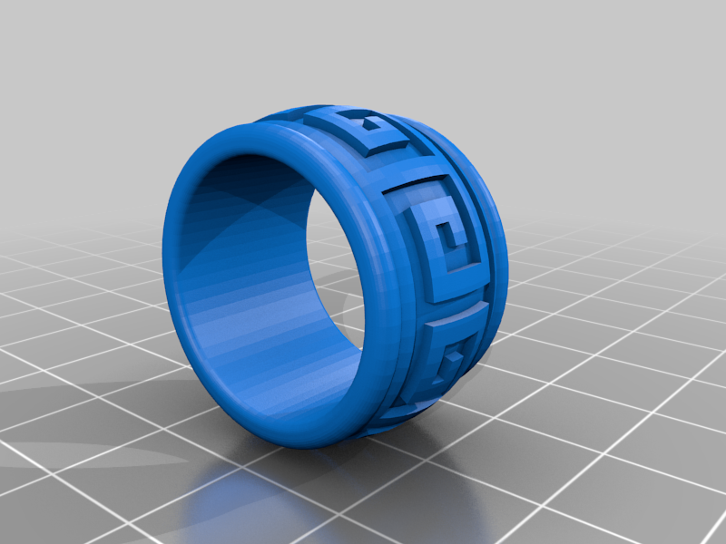 OpenSCAD pattern ring generator - Generador de anillos de patrón