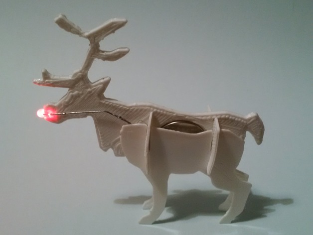 Desktop Rudolph Reindeer Ornament