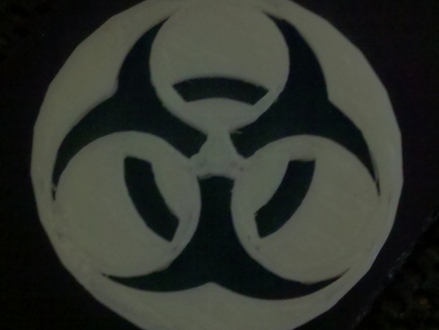 Biohazard Medallion