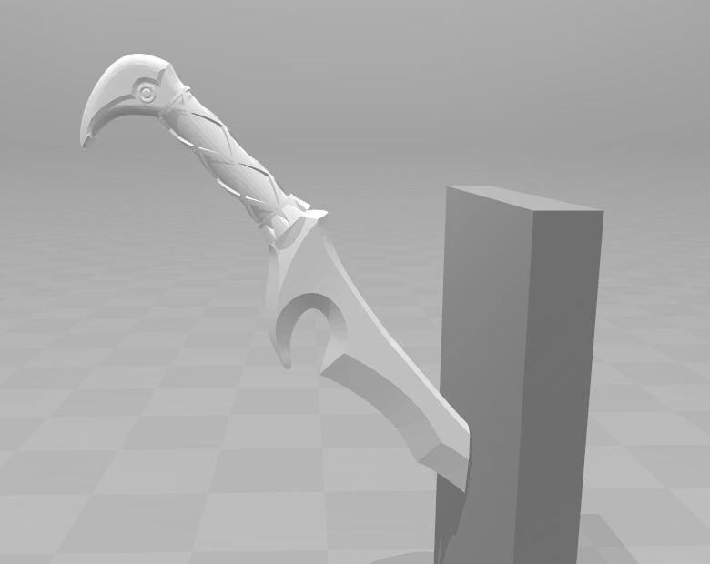 Orcish Dagger (Stabbed version)