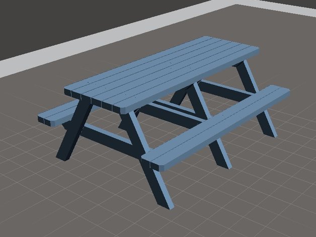 garden picnic table
