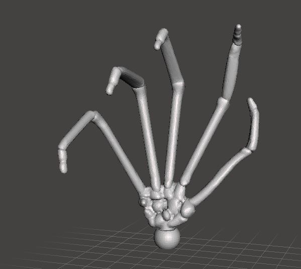 Wendigo Skeleton Dynamic Hands