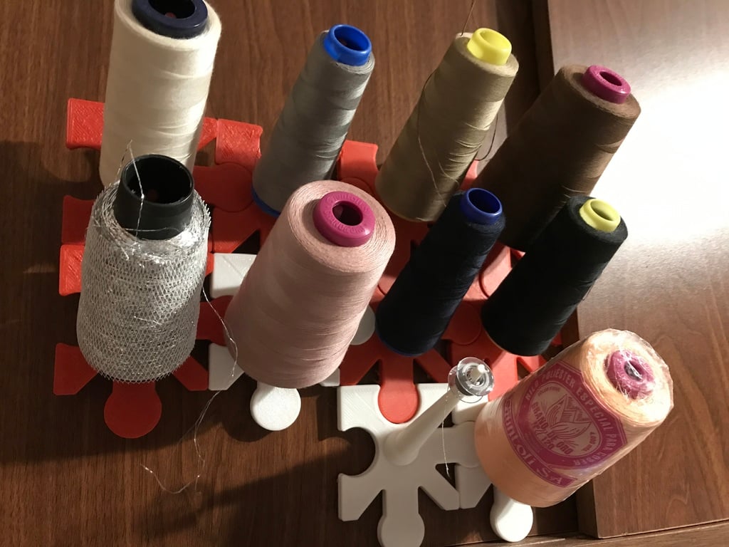 Remix Spool holder for big cones of sewing thread