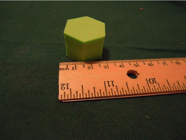 Hexagonal Box 28mm