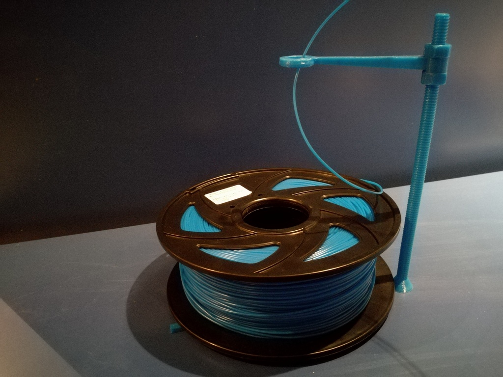 Horizontal Spool Filament Twister (Parametric, Fully Printable)
