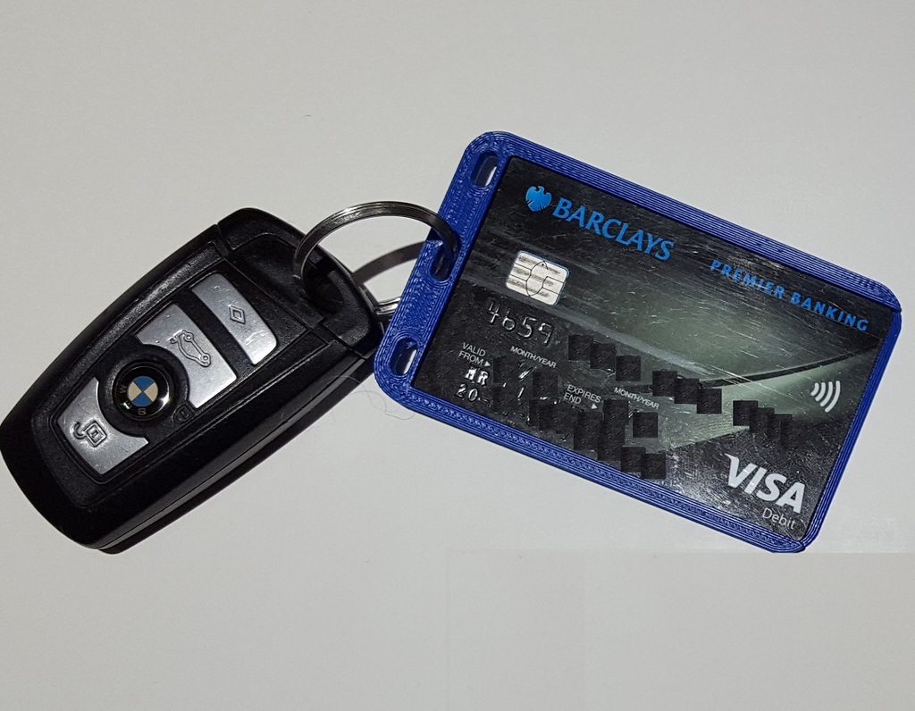 Credit Card Key Fob