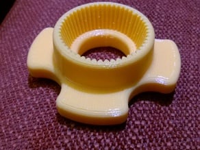 Plastic caps opener