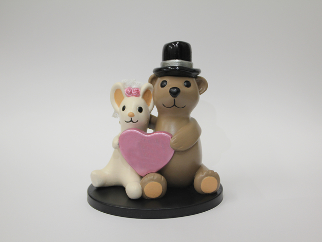 Bear and Mouse figurine