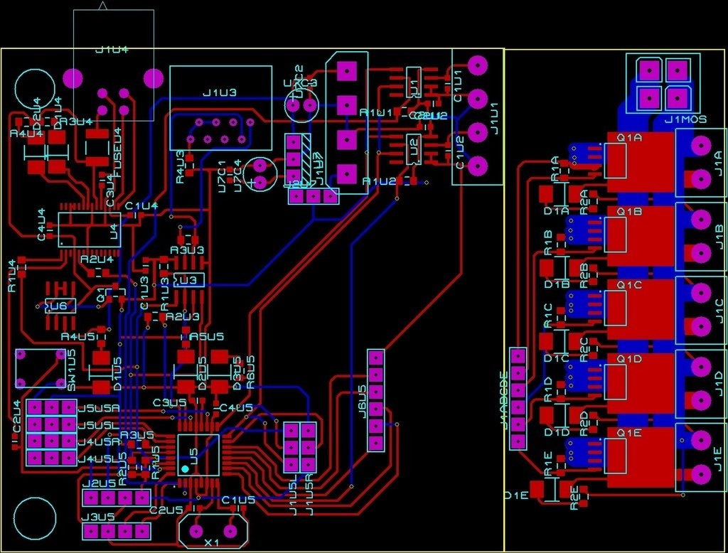 Extruder Controller v3.7 Dual Head