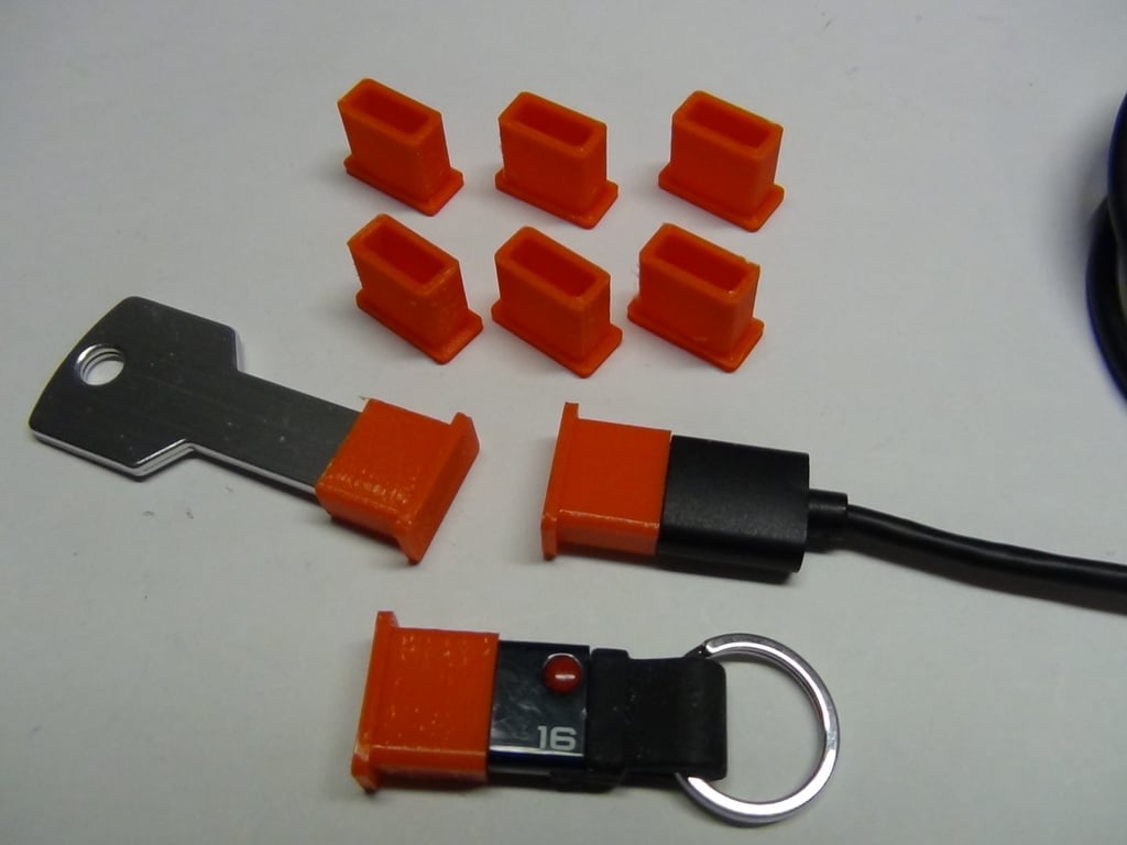 USB-A Male Flexible Dust Cap