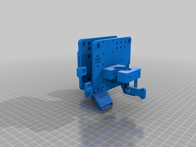 My Customized Hot End Mount Generator -  for various carriages, hot ends and options.
